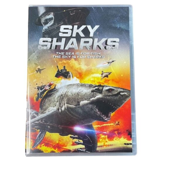Sky Sharks Comedy Horror Sci Fi Movie DVD u 2020 NR Thomas Morris Eva Habermann - Picture 1 of 2